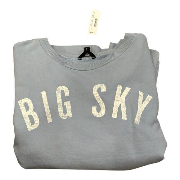 J.Crew Light Blue Big Sky' Sweatshirt - Picture 3 of 15